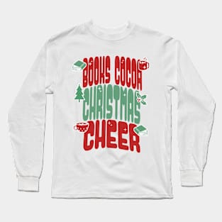 Book Lover Christmas Long Sleeve T-Shirt